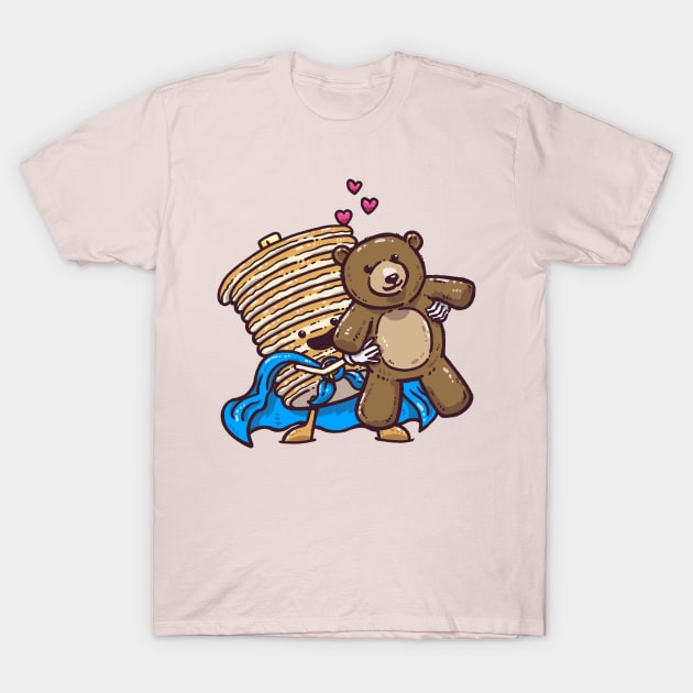 Captain Bear Hug T-Shirt by nickv47